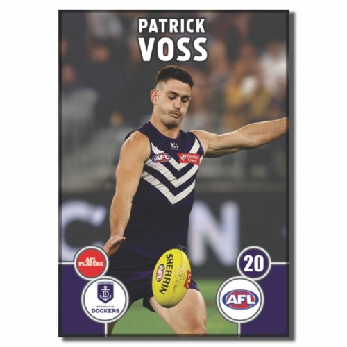Fremantle Dockers 2026 Player Action Magnet - VOSS