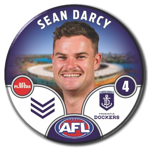 Fremantle Dockers 2025 Player Pin Badge - DARCY