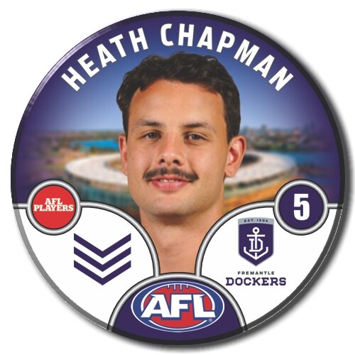 Fremantle Dockers 2025 Player Pin Badge - CHAPMAN