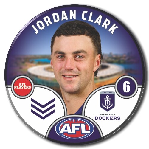 Fremantle Dockers 2025 Player Pin Badge - CLARK