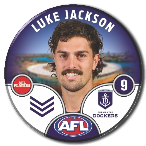 Fremantle Dockers 2025 Player Pin Badge - JACKSON