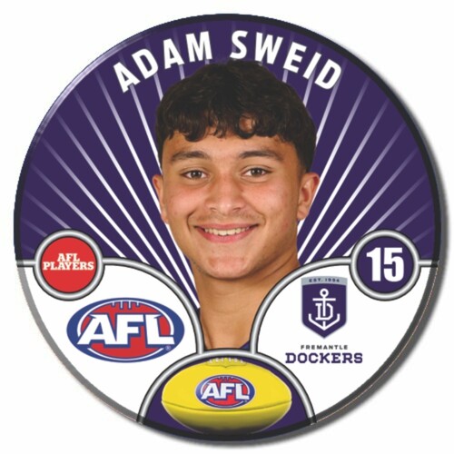 Fremantle Dockers 2026 Player Pin Badge - SWEID