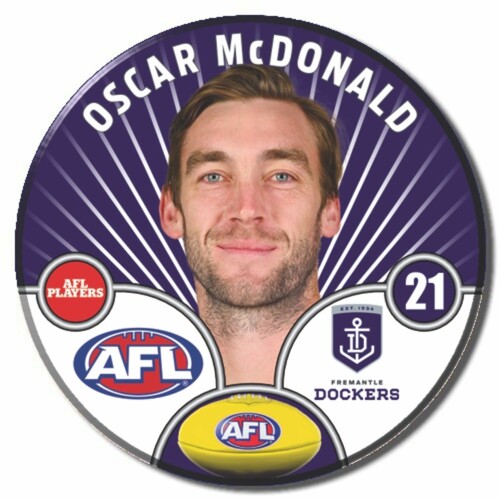 Fremantle Dockers 2026 Player Pin Badge - MCDONALD