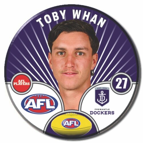 Fremantle Dockers 2026 Player Pin Badge - WHAN