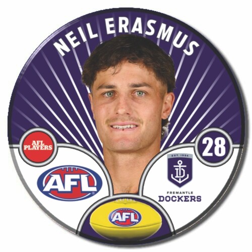 Fremantle Dockers 2026 Player Pin Badge - ERASMUS