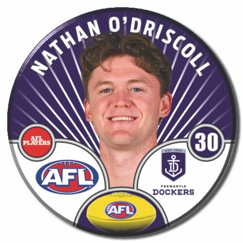 Fremantle Dockers 2026 Player Pin Badge - O'DRISCOLL