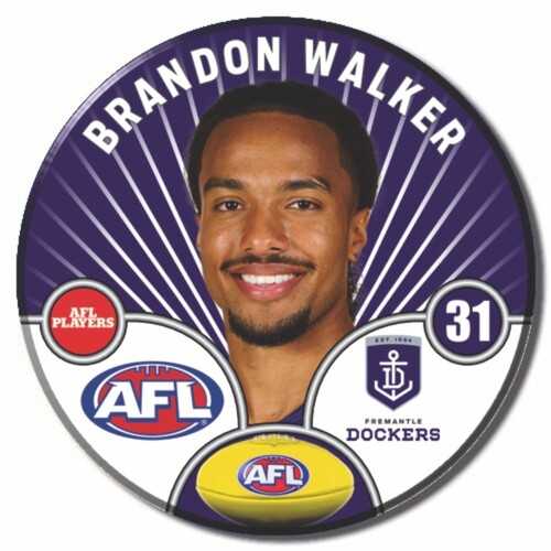 Fremantle Dockers 2026 Player Pin Badge - WALKER