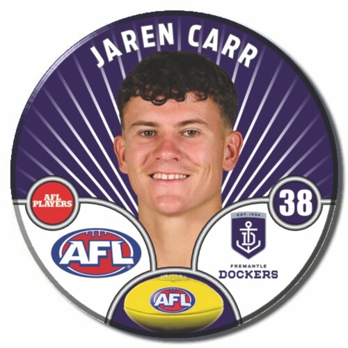 Fremantle Dockers 2026 Player Pin Badge - CARR