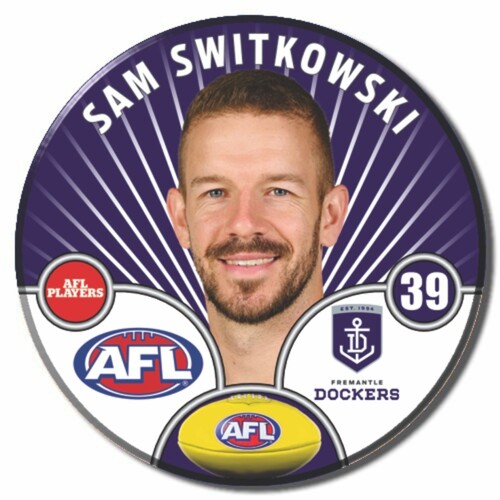 Fremantle Dockers 2026 Player Pin Badge - SWITKOWSKI