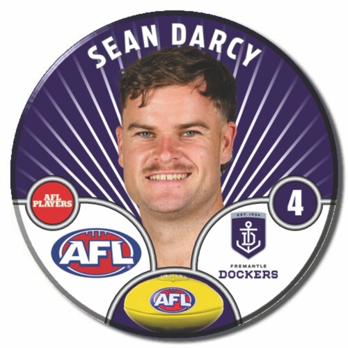 Fremantle Dockers 2026 Player Pin Badge - DARCY