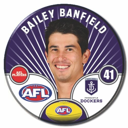 Fremantle Dockers 2026 Player Pin Badge - BANFIELD