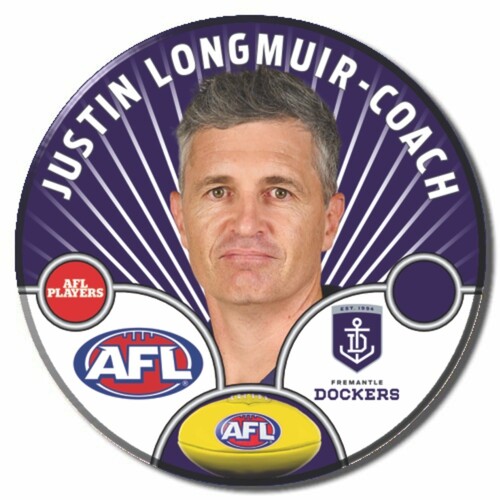 Fremantle Dockers 2026 Coach Pin Badge - LONGMUIR