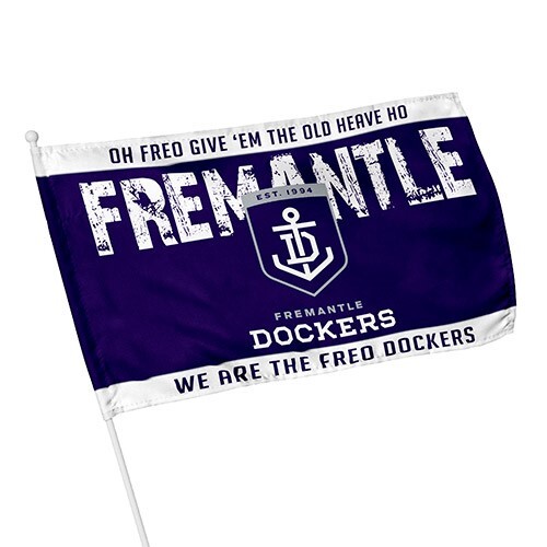 Fremantle Dockers Kids Supporter Flag