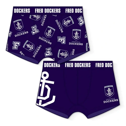 Fremantle Dockers 2 Pack Mens Trunks