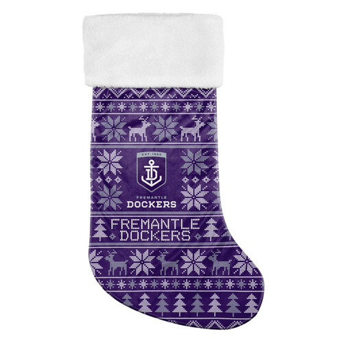 Fremantle Dockers Jumbo Xmas Stocking