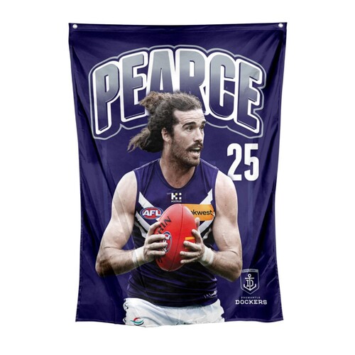 Fremantle Dockers Alex Pearce Wall Flag