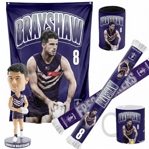 Fremantle Dockers Andrew Brayshaw Ultimate Fan Pack