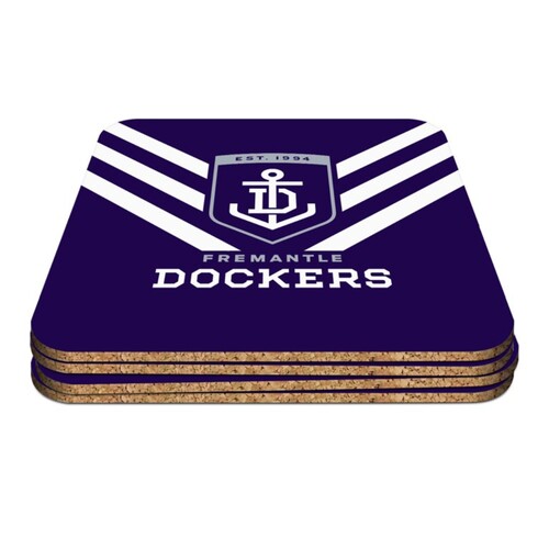 Fremantle Dockers 4 Pack Coaster