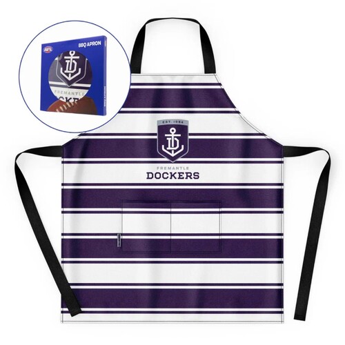 Fremantle Dockers Snagged BBQ Apron