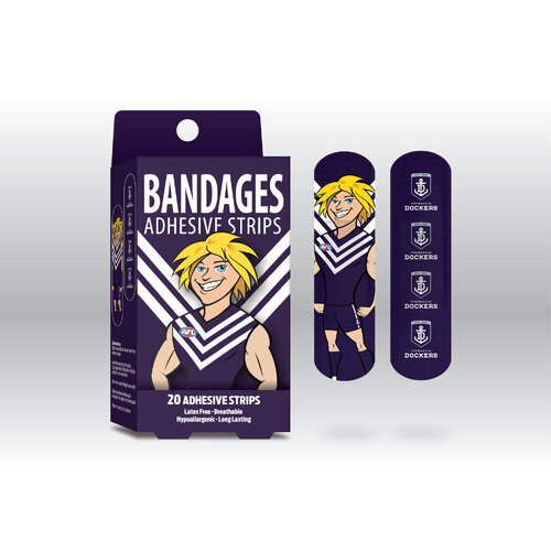 Fremantle Dockers Mascot Adhesive Bandages