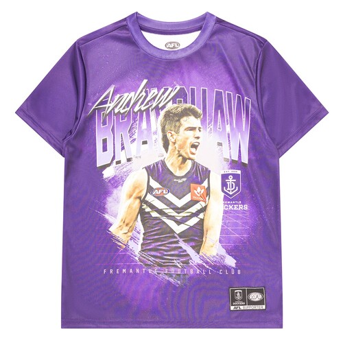 Fremantle Dockers Youths Andrew Brayshaw Poster Tee