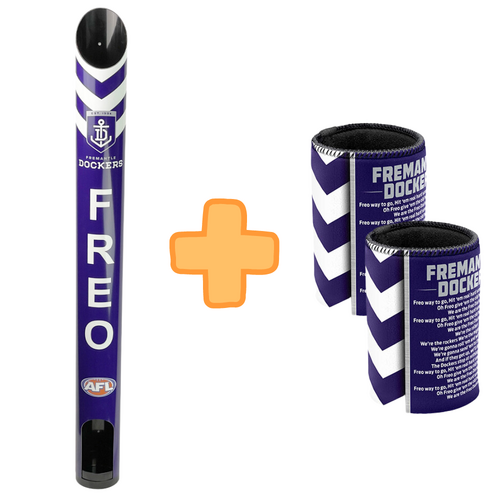Fremantle Dockers Stubby Holder Dispenser Bonus Pack