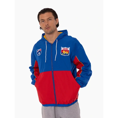 Fitzroy Lions Mens Throwback Logo Spray Jacket