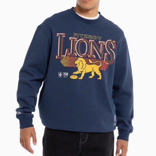 Fitzroy Lions Mitchell & Ness Underscore Crew