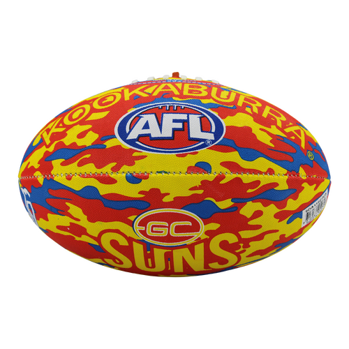 Gold Coast Suns Size 5 Camo Football
