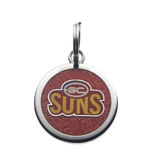 Gold Coast Suns Engravable Pet Tag