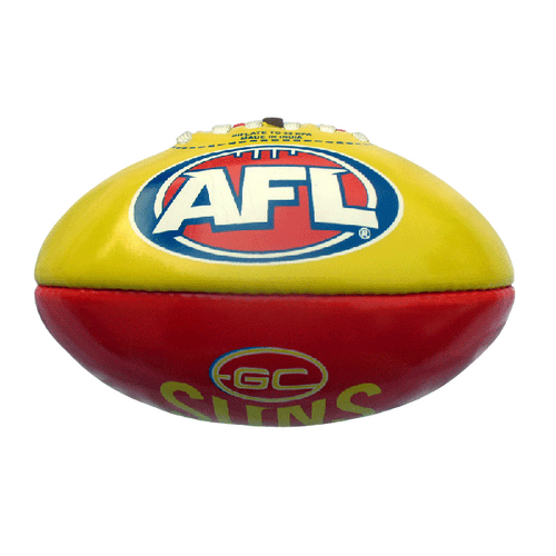 Gold Coast Suns Small 20cm PVC Football