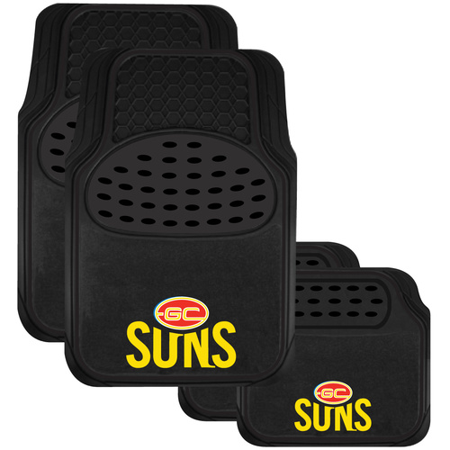 Gold Coast Suns Car Floor Mats