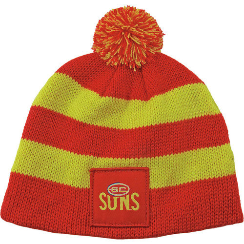 Gold Coast Suns Baby Bar Beanie