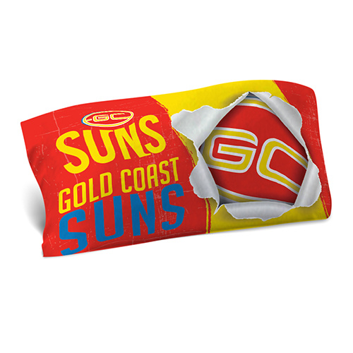 Gold Coast Suns Pillow Case