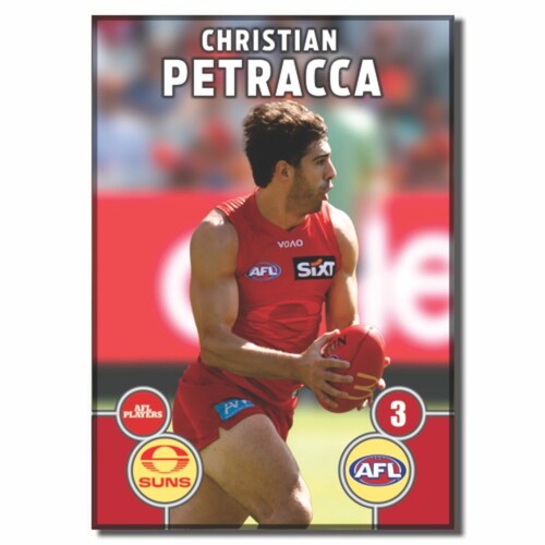 Gold Coast Suns 2026 Player Action Magnet - PETRACCA