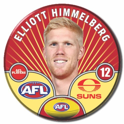 Gold Coast Suns 2026 Player Pin Badge - HIMMELBERG