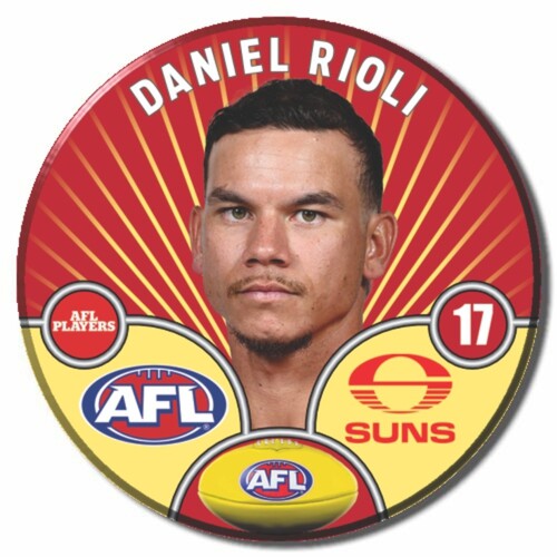 Gold Coast Suns 2026 Player Pin Badge - RIOLI