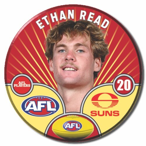 Gold Coast Suns 2026 Player Pin Badge - READ