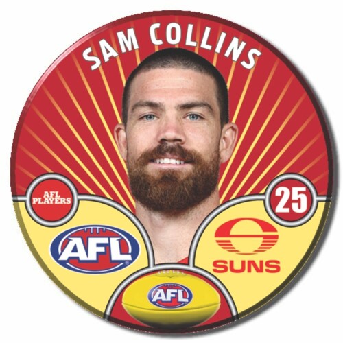 Gold Coast Suns 2026 Player Pin Badge - COLLINS