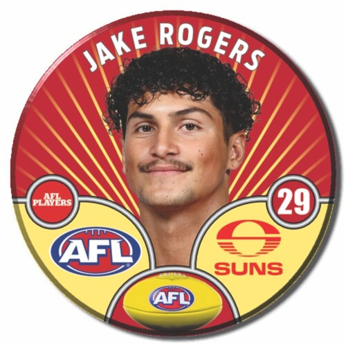 Gold Coast Suns 2026 Player Pin Badge - ROGERS
