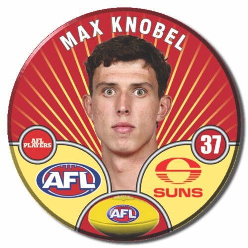 Gold Coast Suns 2026 Player Pin Badge - KNOBEL