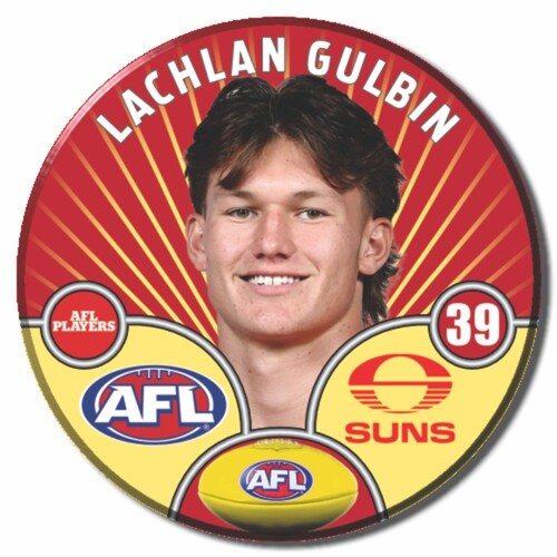Gold Coast Suns 2026 Player Pin Badge - GULBIN