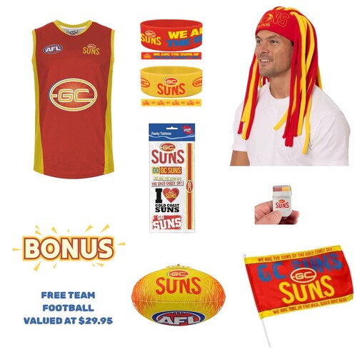 Gold Coast Suns Kids Game Day Bundle