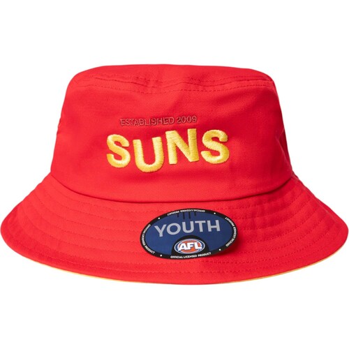 Gold Coast Suns Youths Graphic Bucket Hat
