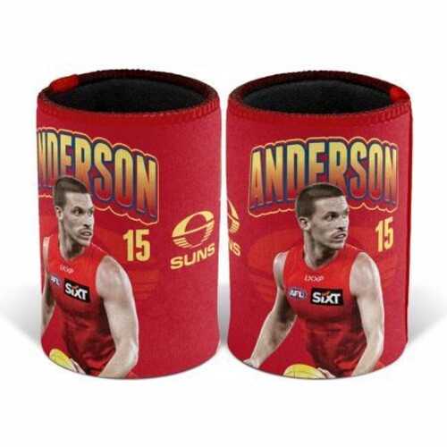 Gold Coast Suns Noah Anderson Stubby Holder
