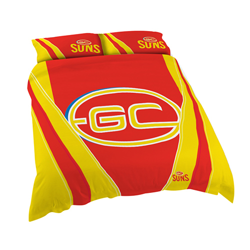 Gold Coast Suns King Doona Cover