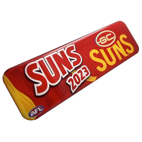 Gold Coast Suns 2023 Supporter Decal
