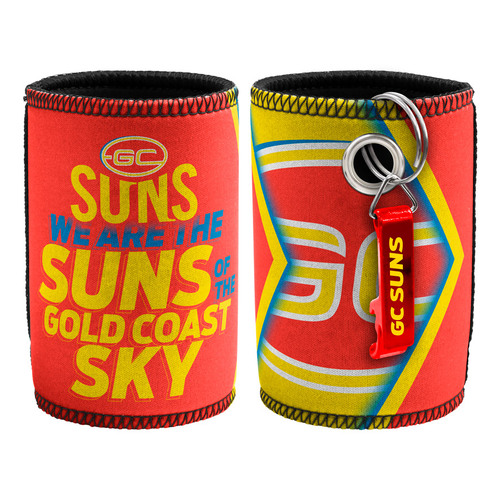 Gold Coast Suns Stubby Holder with Opener