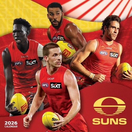 Gold Coast Suns 2026 AFL Calendar