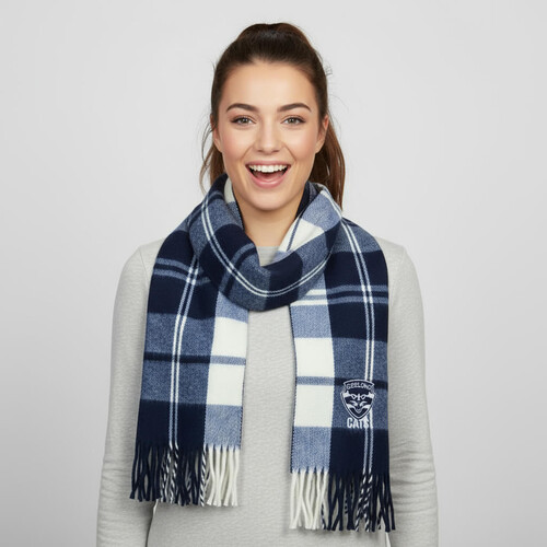 Geelong Cats Tartan Scarf